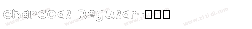 charcoal Regular字体转换